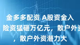 金多多配资 A股资金入局详解：险资猛砸万亿元，散户外资潜力大
